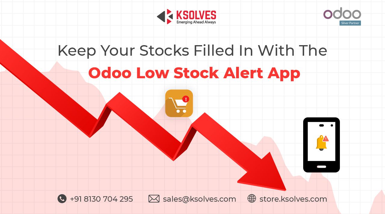 Stocks Filled In With The Odoo Low Stock Alert