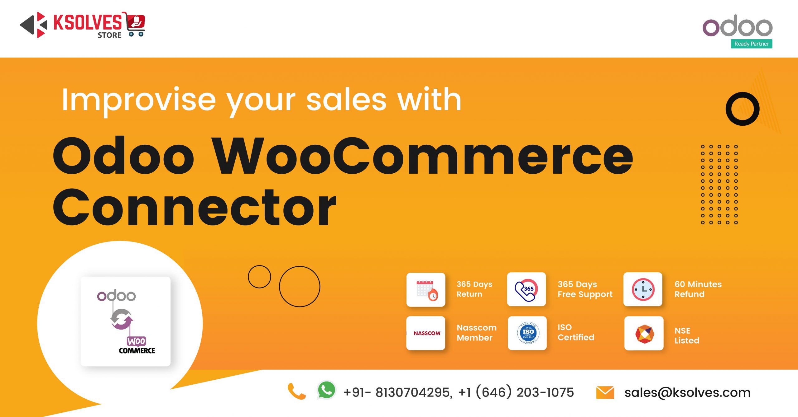 Sales with Odoo WooCommerce Connector