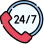 24/7 Support