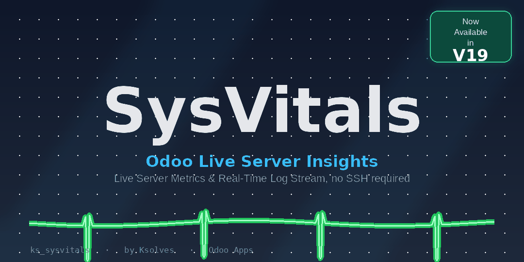 SysVitals — Odoo Live Server Insights