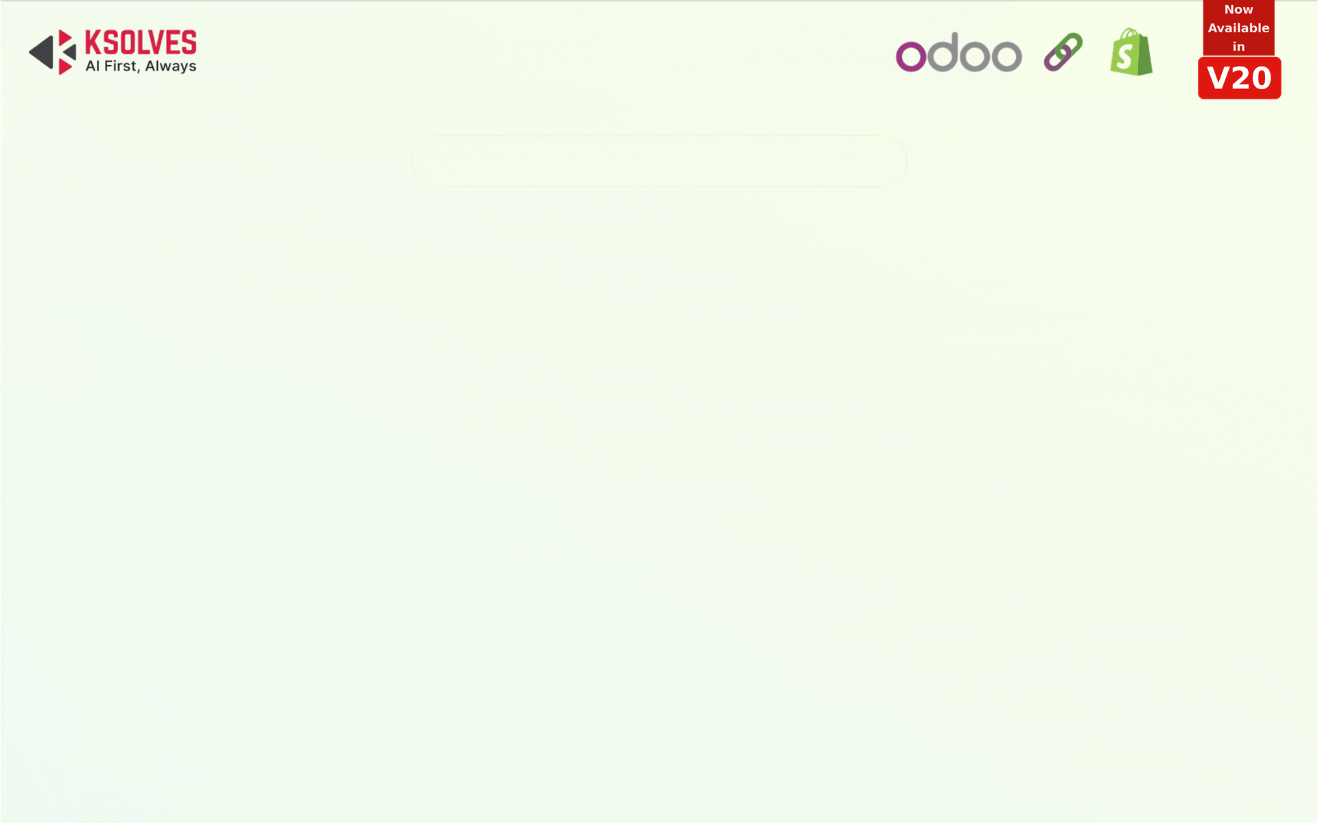 Odoo Shopify Connector - GQL (20.0)